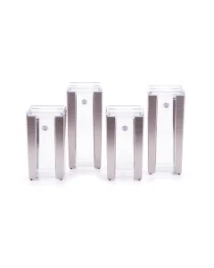 Set of 4 acrylic spice boxes