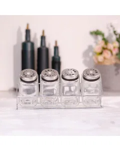   glass Spice Jars set