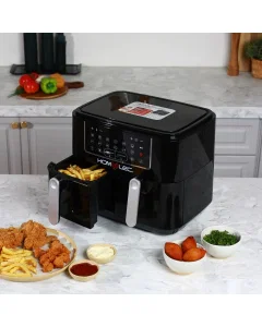 Home elec Air Fryer 2 Basket 1600 Watt