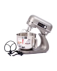 Home elec stand mixer 600 watts gray