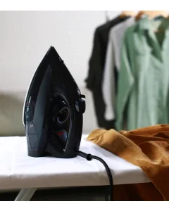 Home elc steam iron 2200 watt black