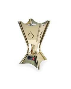 Indonesian sword incense burner golden large