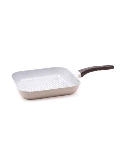 Square Korean granite frying pan size 28