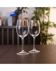 Glass cups set 3 pieces