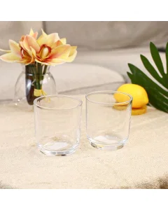 Glass cup set 3 ml pieces