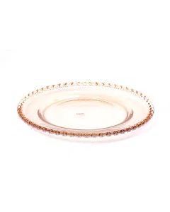 Large glass serving dish