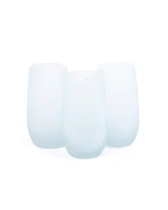 Set of glasses, 3 pieces, green, 400 ml