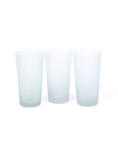 Set of glasses, 3 pieces, green, 470 ml