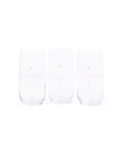 Crystal glasses set, 3 pieces, 460 ml