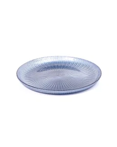 Blue glass dish 198 ml