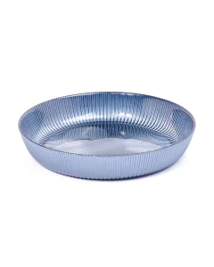 Blue glass dish 3000 ml
