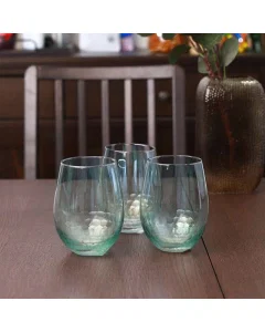 Glass cup set 6 pieces