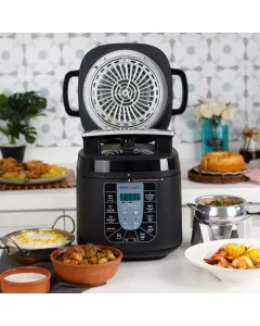 HomeElec Electric Pressure Cooker & Air Fryer 1530W