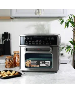 HOMEELEC .Steel Air Fryer And Electric Oven 18 Liter