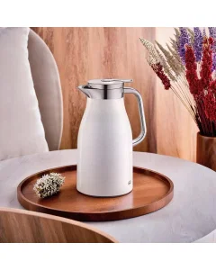 Alfi white chrome thermos 1.5 litres