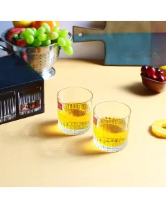 Italian crystal cup set, 313 ml