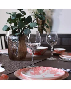 Italian crystal cup set, 532 ml