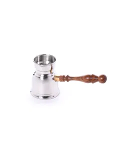 Turkish coffee pot, steel, size 3.5, Indian