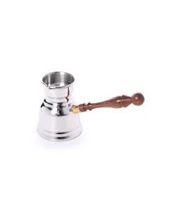 Turkish coffee pot, steel, size 4, Indian
