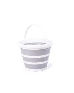 Foldable circular basket