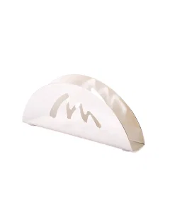 silver napkin holder