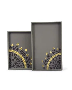 Set of 2 pieces of olive oil rectangular tofareya