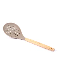 Silicone wooden spoon