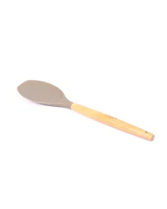 Silicone wooden cooking spoon