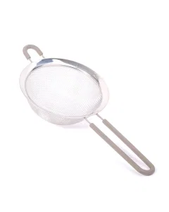 Steel strainer with silicone handle, size 16