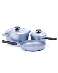 Celestial color pots and pan set, 5 pieces