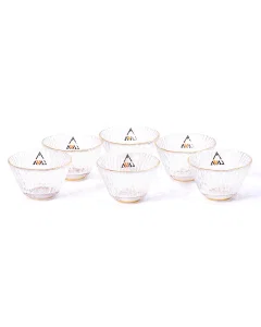 Large set of 6 coffee cups
