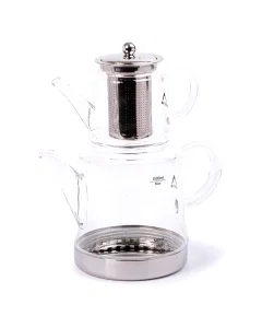 Samoar glass teapot