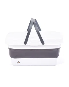 Collapsible picnic basket