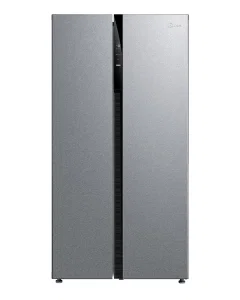 Midea refrigerator, 18 feet, silver