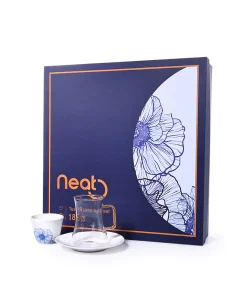 Bialat and cups set, 18 pieces