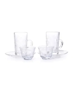 A set of drill bits and cups, 18 pieces