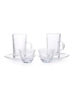 A set of drill bits and cups, 18 pieces