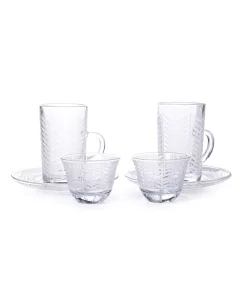 A set of drill bits and cups, 18 pieces