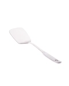 Flat spoon for stirring food