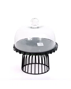 Cake stand with lid