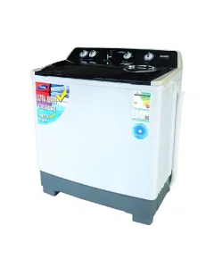 Basic double tub washing machine, 13 kg, white