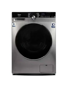 Midea front loading washing machine, 8 kg, silver