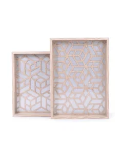 Wooden tofa set 2 pieces
