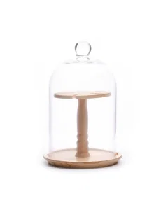 Spoon and knife holder 18 pieces large beige wooden