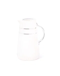 Noor thermos 1 liter white silver