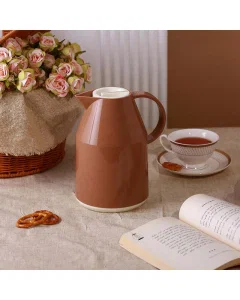 Swan thermos 1 liter brown