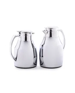 Russell chrome thermos set