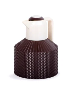 Linda thermos 1 liter white brown