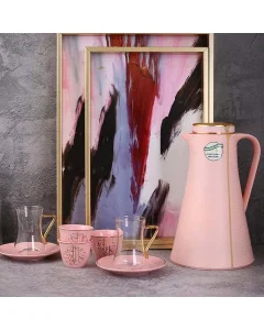 Thermos rose gold 1 liter