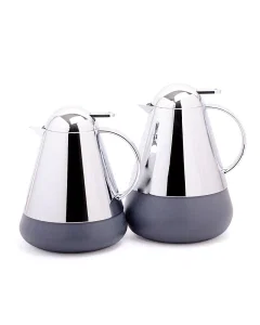 Hala thermos set, 2 chrome pieces